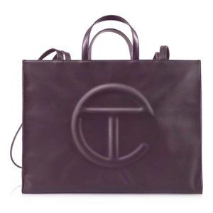 Telfar Large Shopping Bag - Eggplant